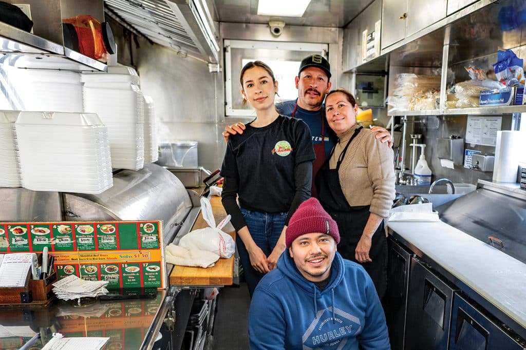 Lara Family, owners of Tacos Pihuamo in Bend