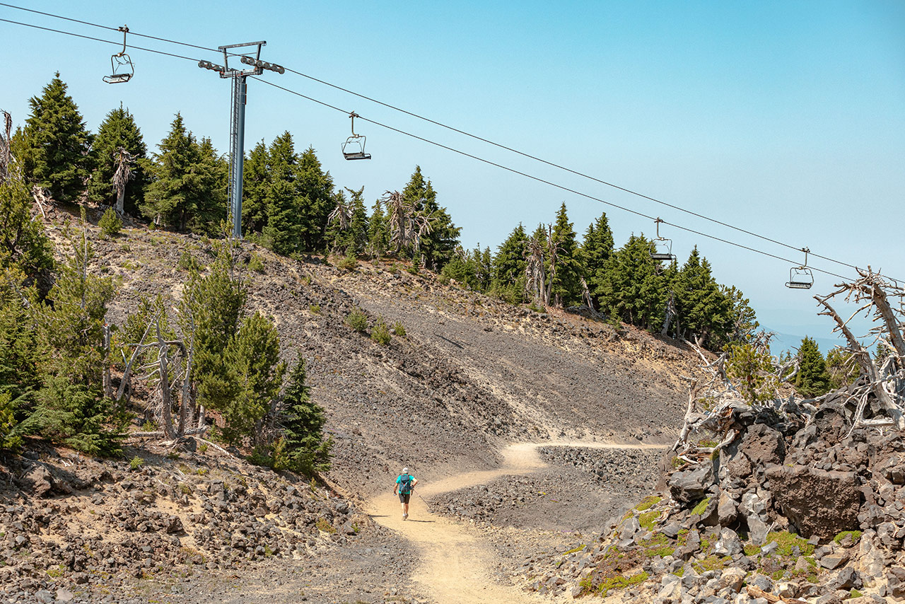 Hiking Evergreen Trail Mt. Bachelor