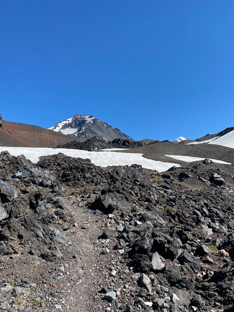 dry ground finally pct trail oregon