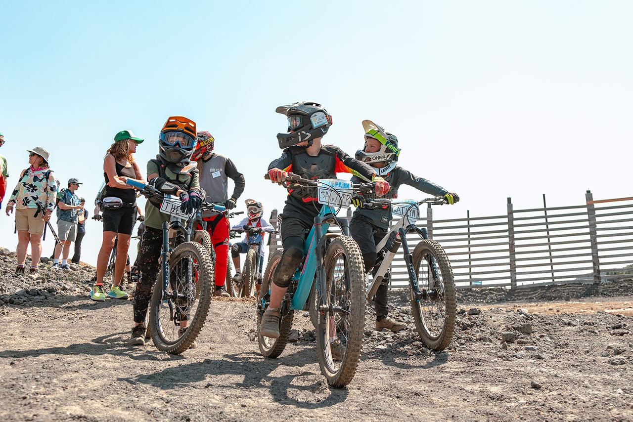 Biking Mt. Bachelor Summer