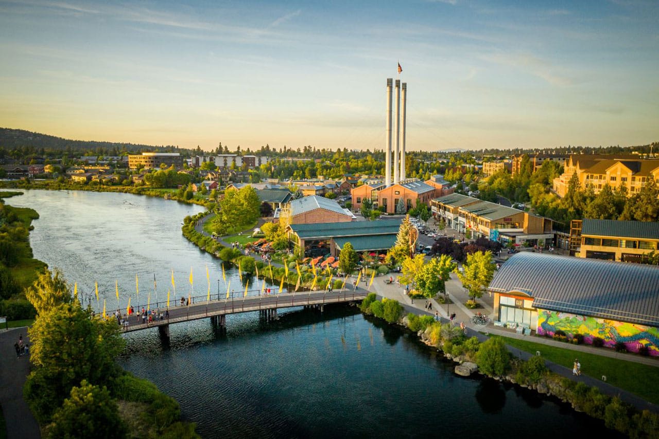 Drone pic of old mill