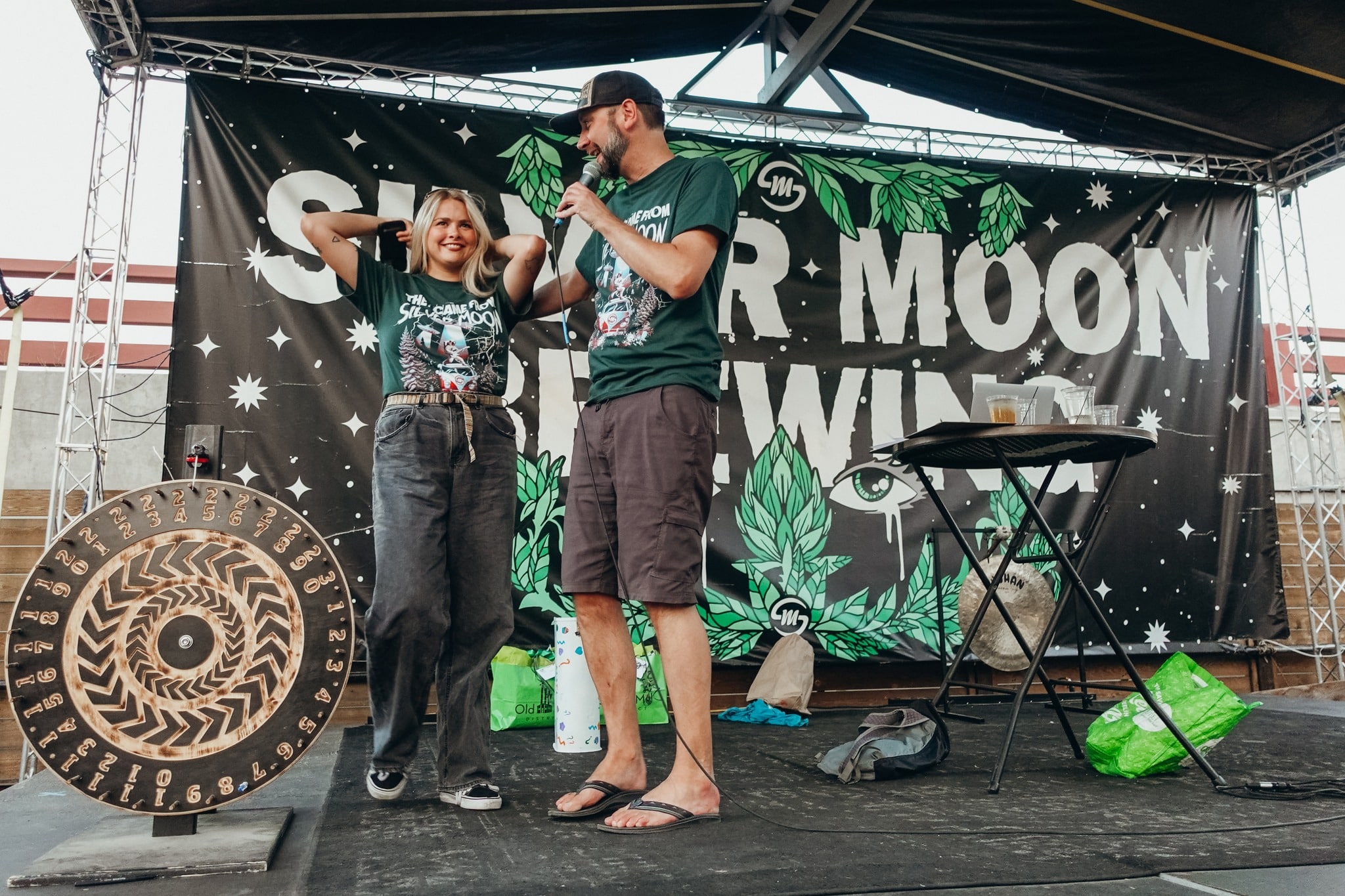 Silvermoon Brewing Stage Trivia on the Moon