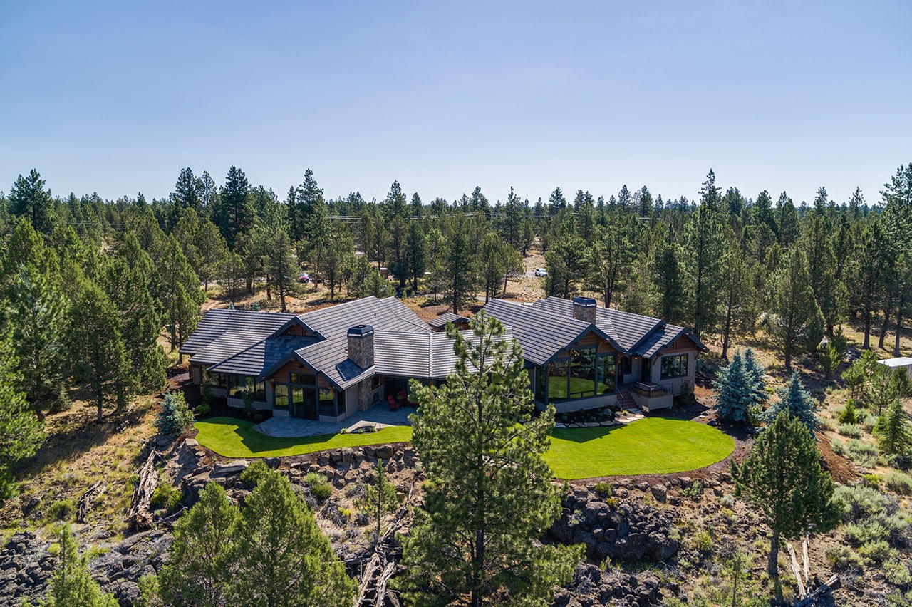 Exterior of Hawks Flight House