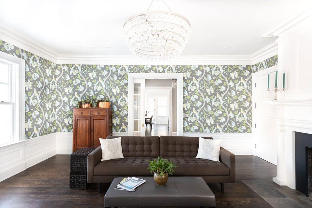 The McCann House living room
