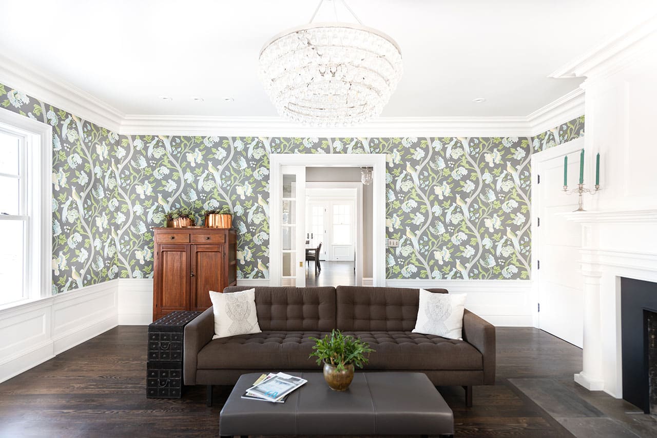 The McCann House living room