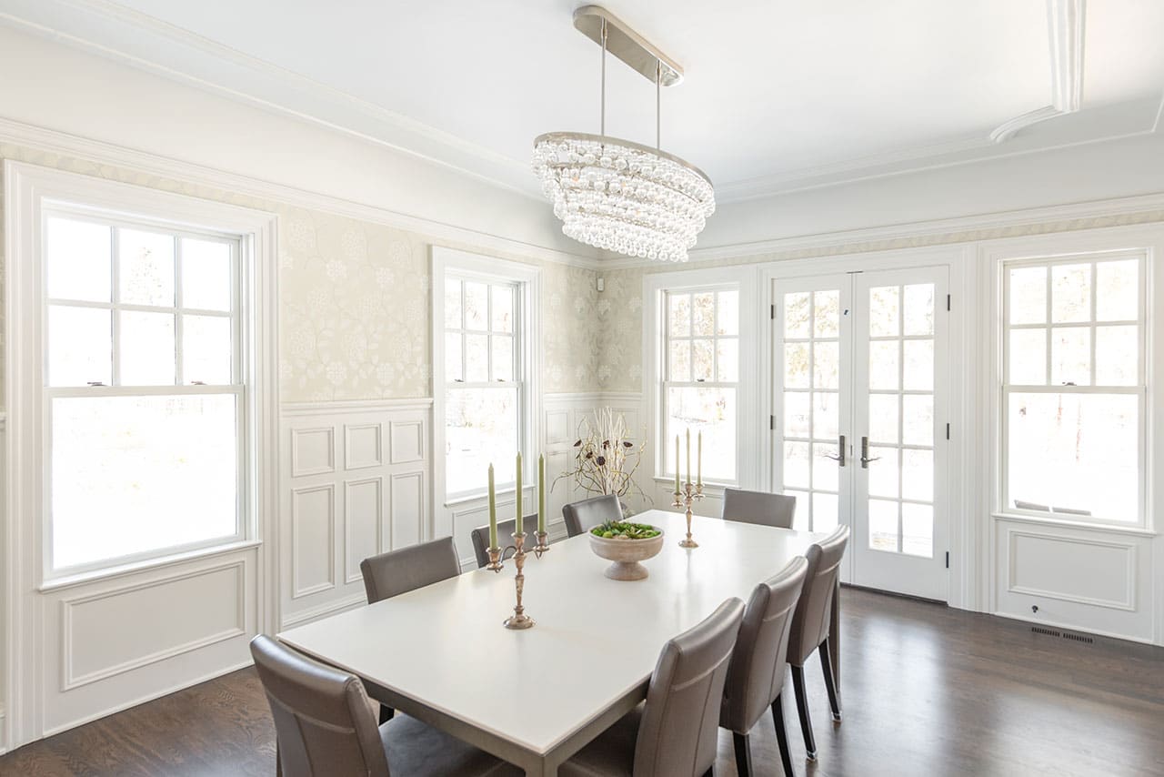 The McCann House dining room