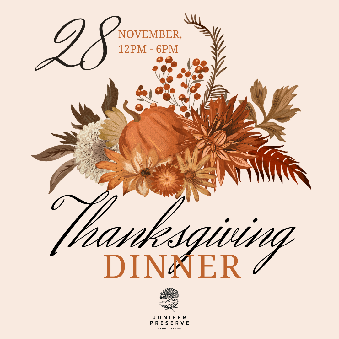 Juniper Preserve thanksgiving dinner