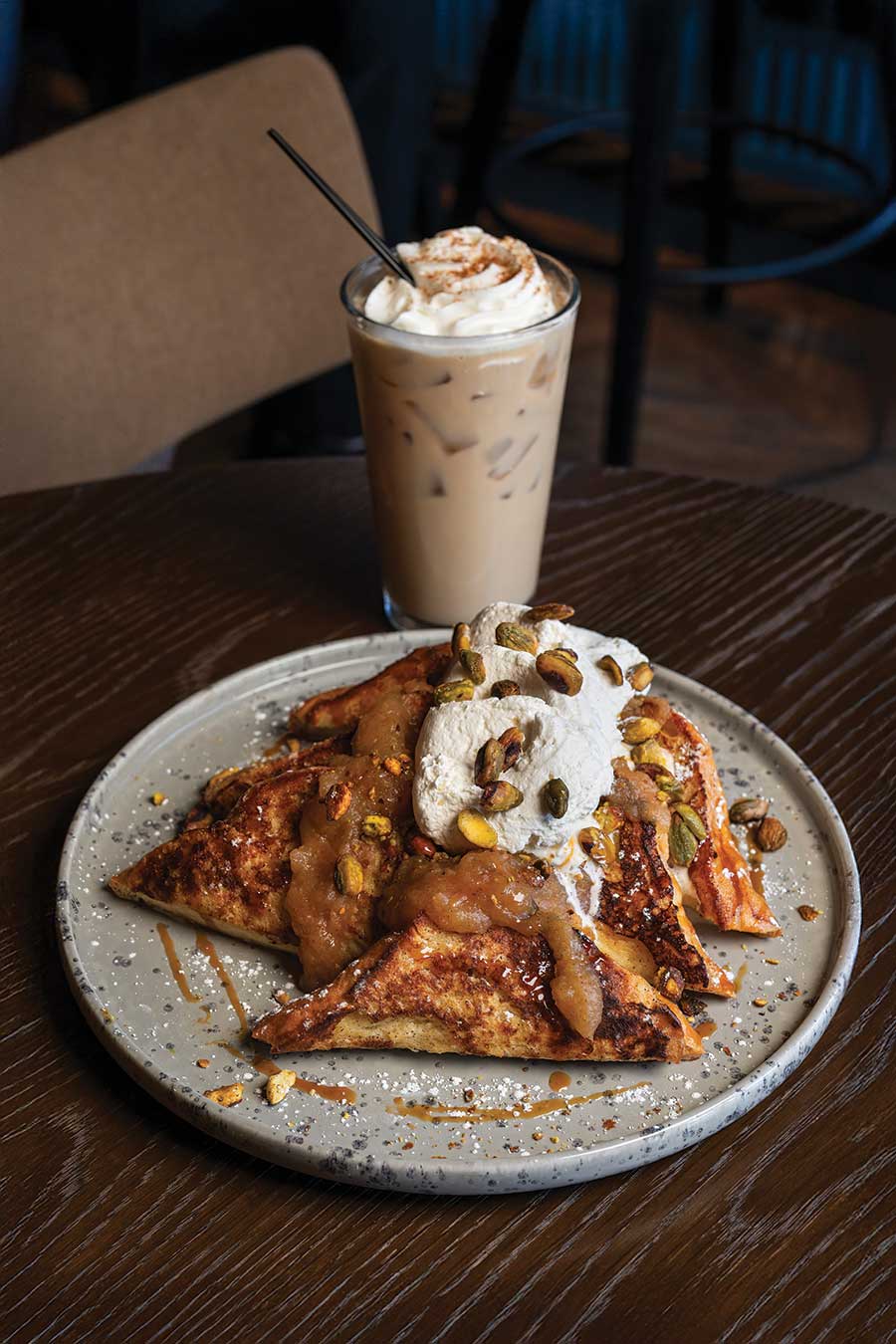 blue bar french toast