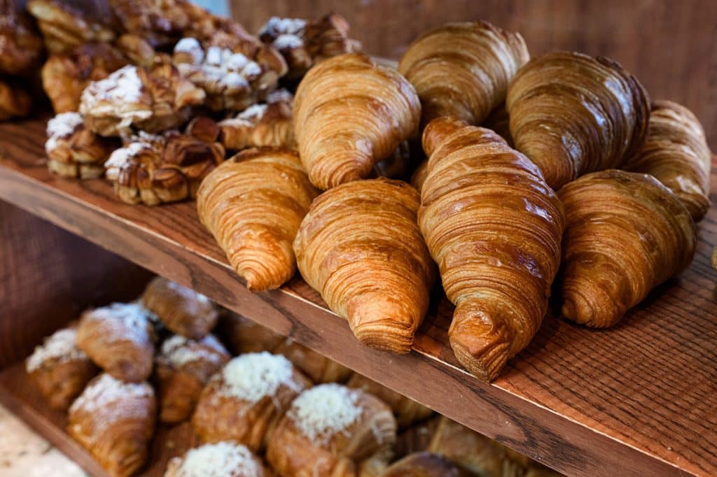 M's Bakery croissants