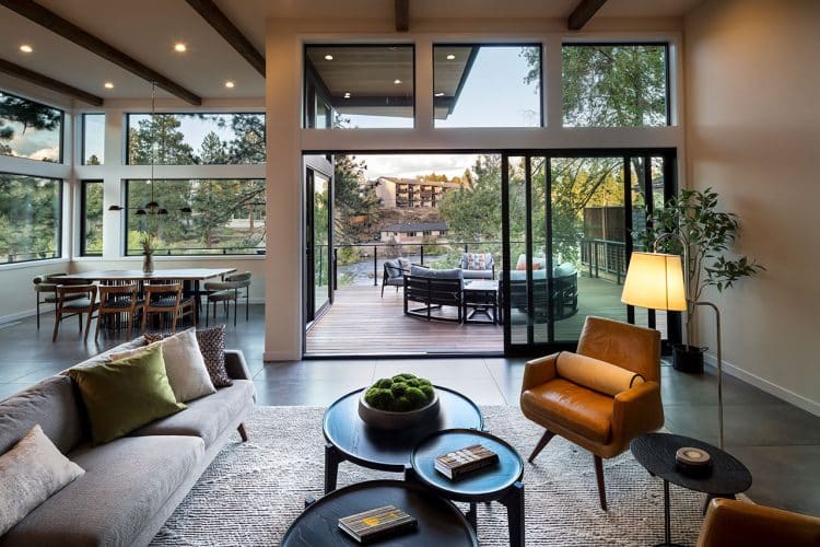 living room view outside