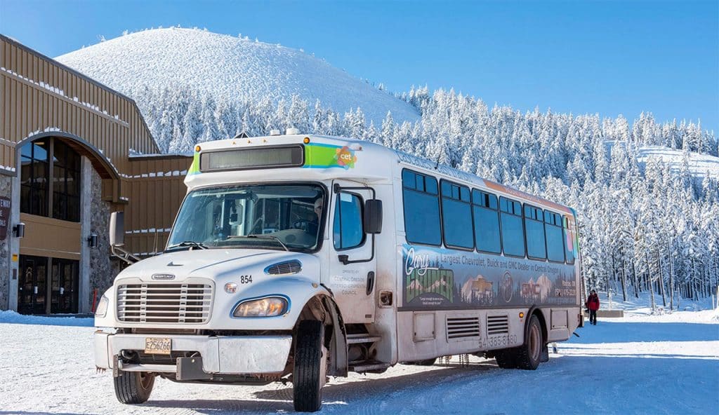 shuttle bus to mt bachelor bend oregon