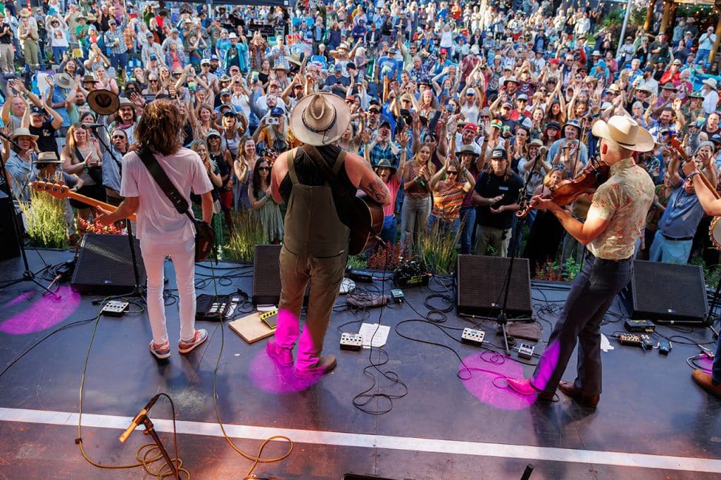 On Stage at Big Ponderoo 2025 Sisters