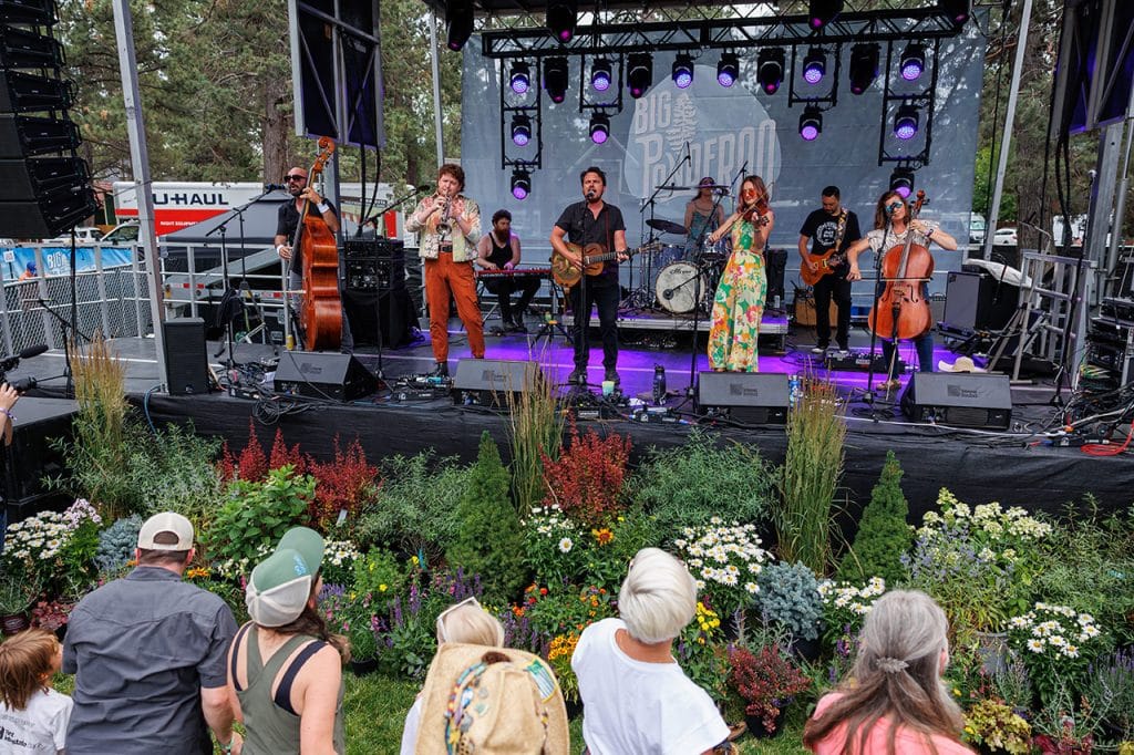 On stage at Big Ponderoo 2024