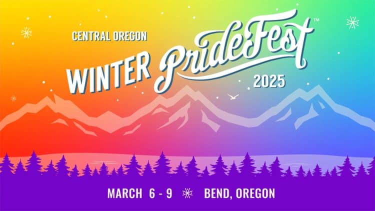 Winter Pridefest 2025 poster