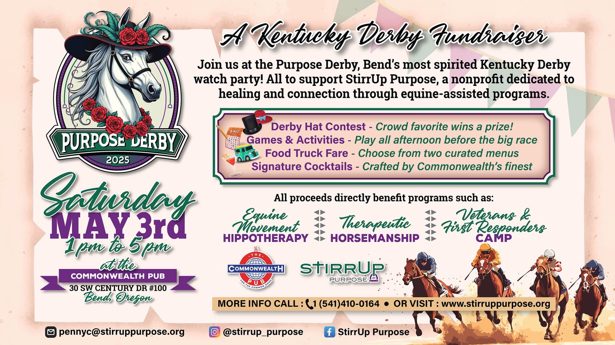 Purpose Derby