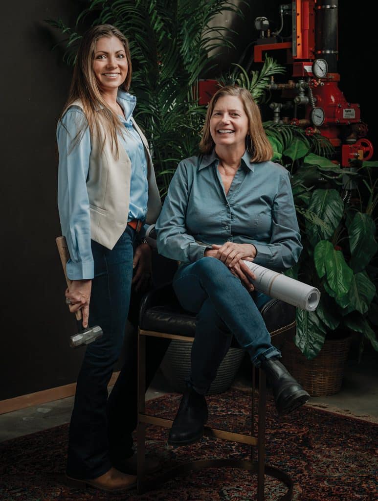 Katie Pendleton (left) and Karen Smuland (right)