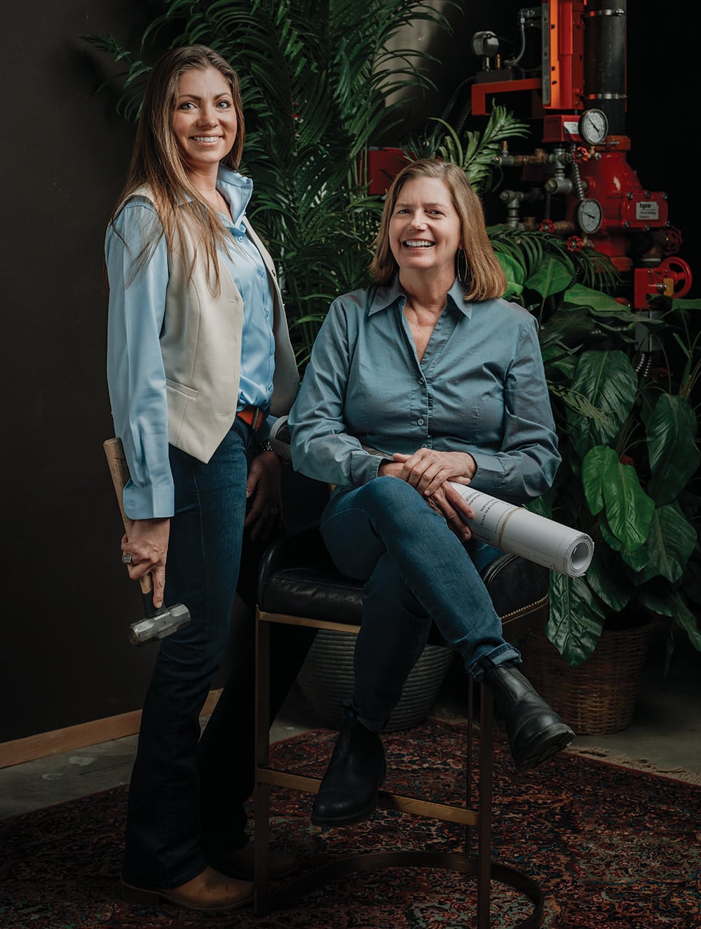 Katie Pendleton (left) and Karen Smuland (right)