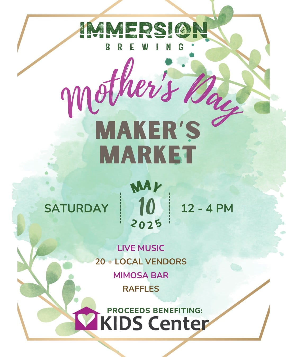Makers Market Immersion Brewing