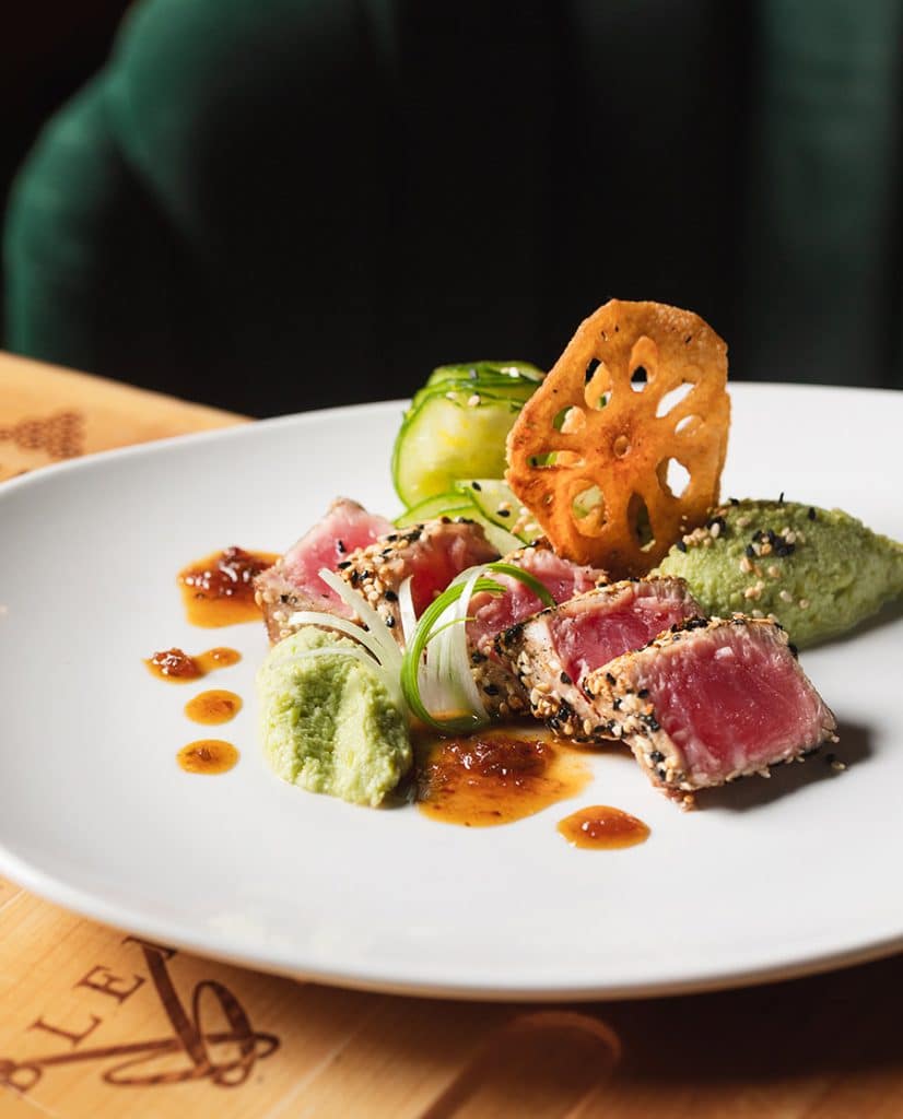 Flight Wine Bar Ahi Tuna