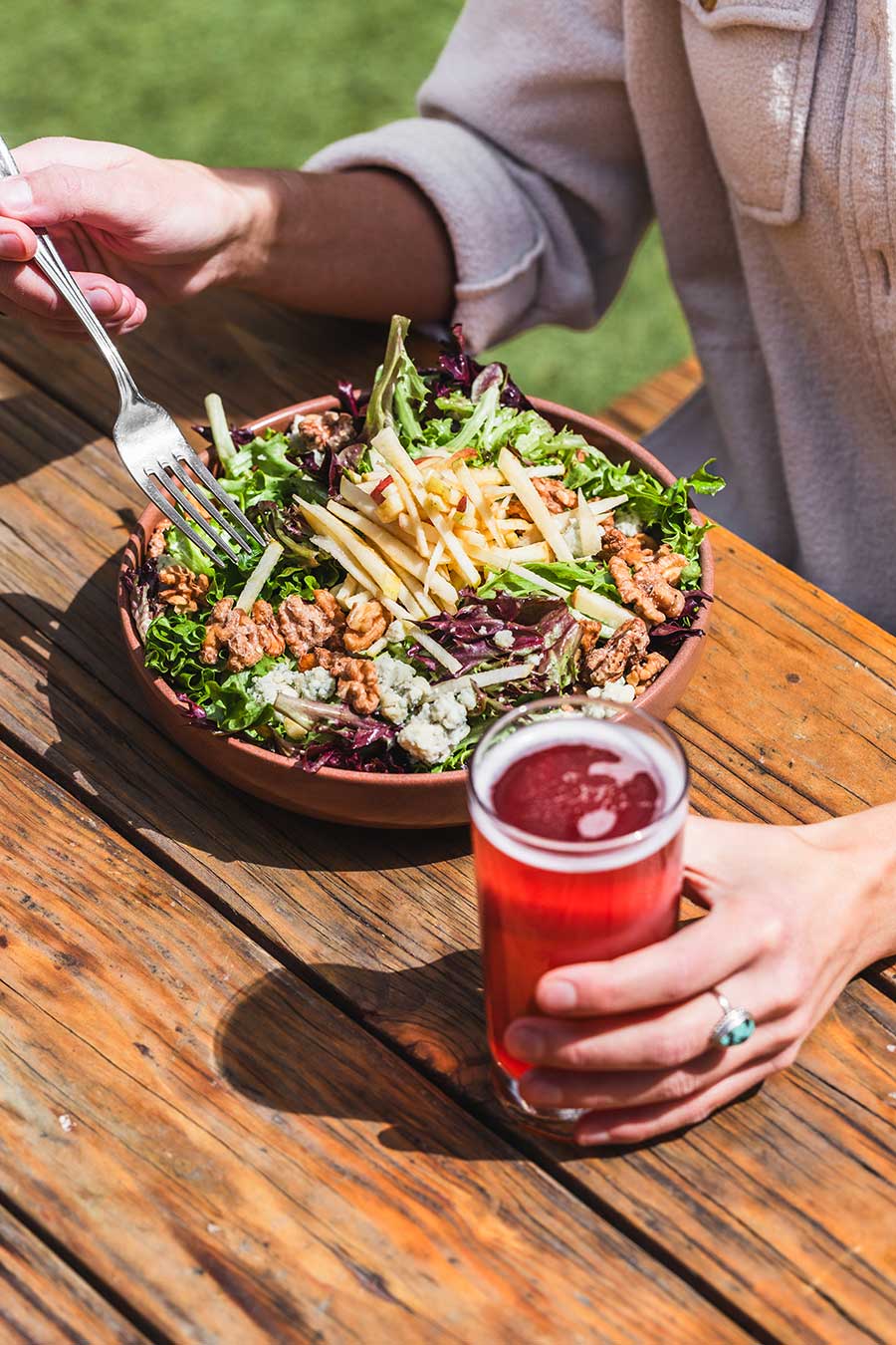 Jacksons Corner greens salad