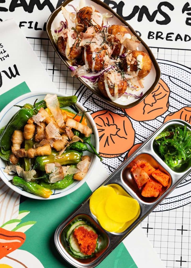 Yokocho Izakaya Bend dishes