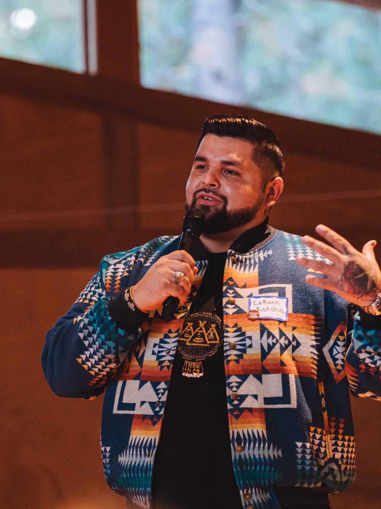 Filmmaker and cinematographer LaRonn Katchia.