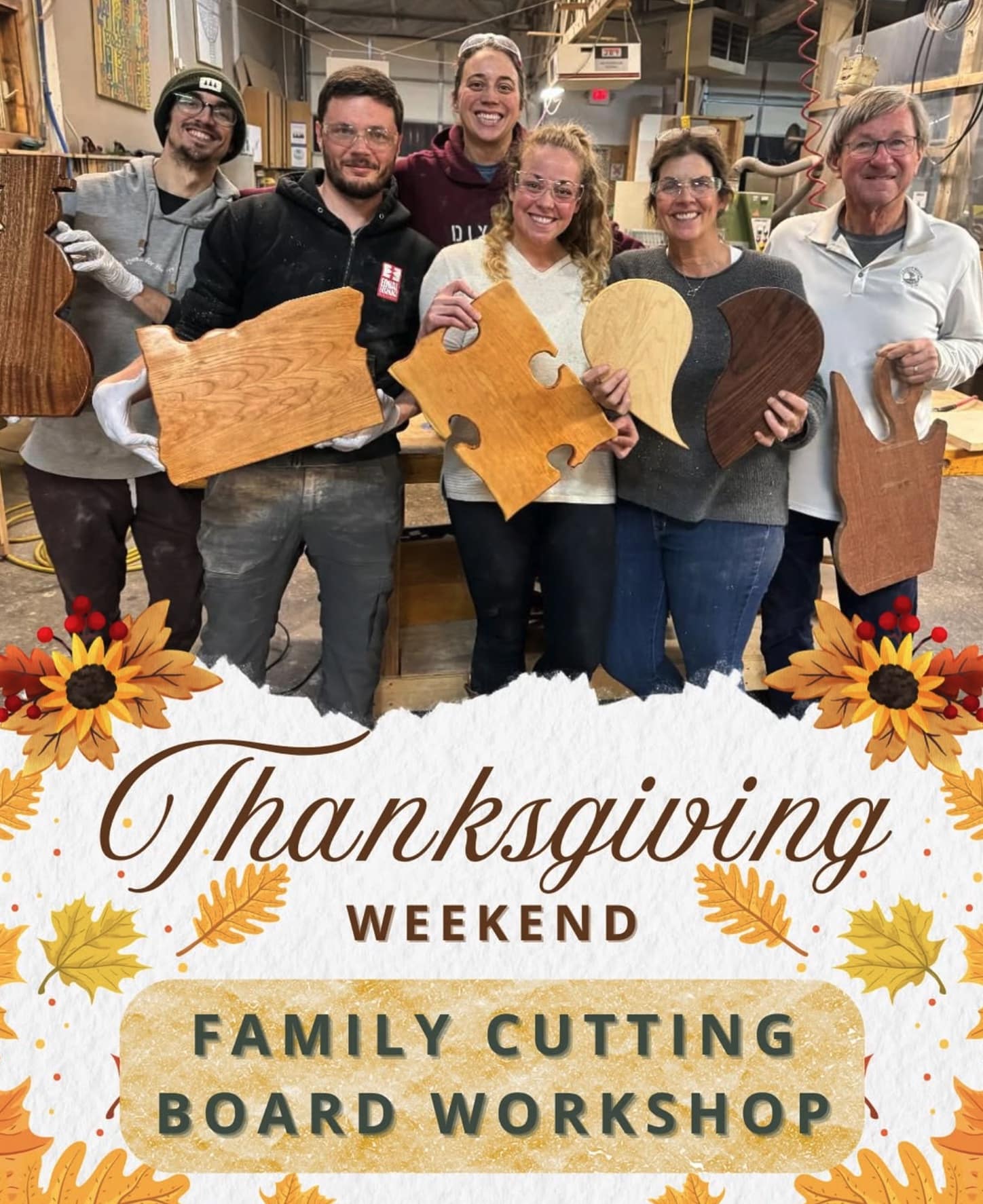 cutting board workshop