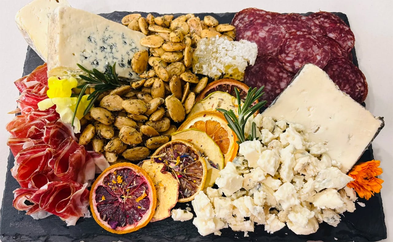 charcuterie board valentines wild petals provisions bend