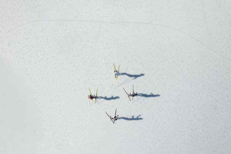 Elk Lake Resort cross country skiing