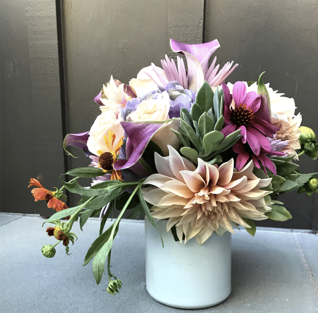 floral bouquet by Flowers by Eryn