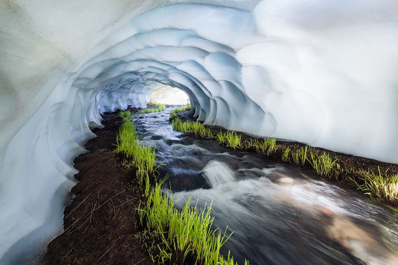Tumalo Creek Middle Fork Snowpack