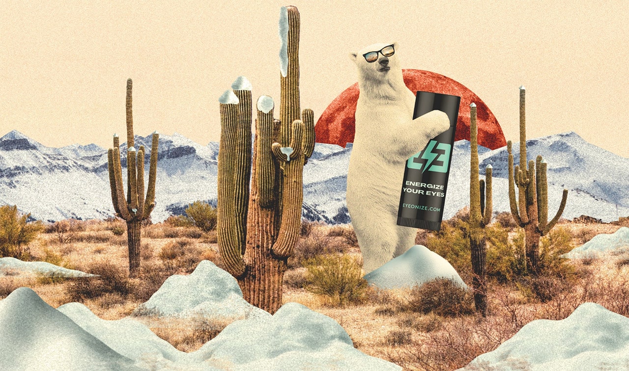 Eyeonize branding illustration