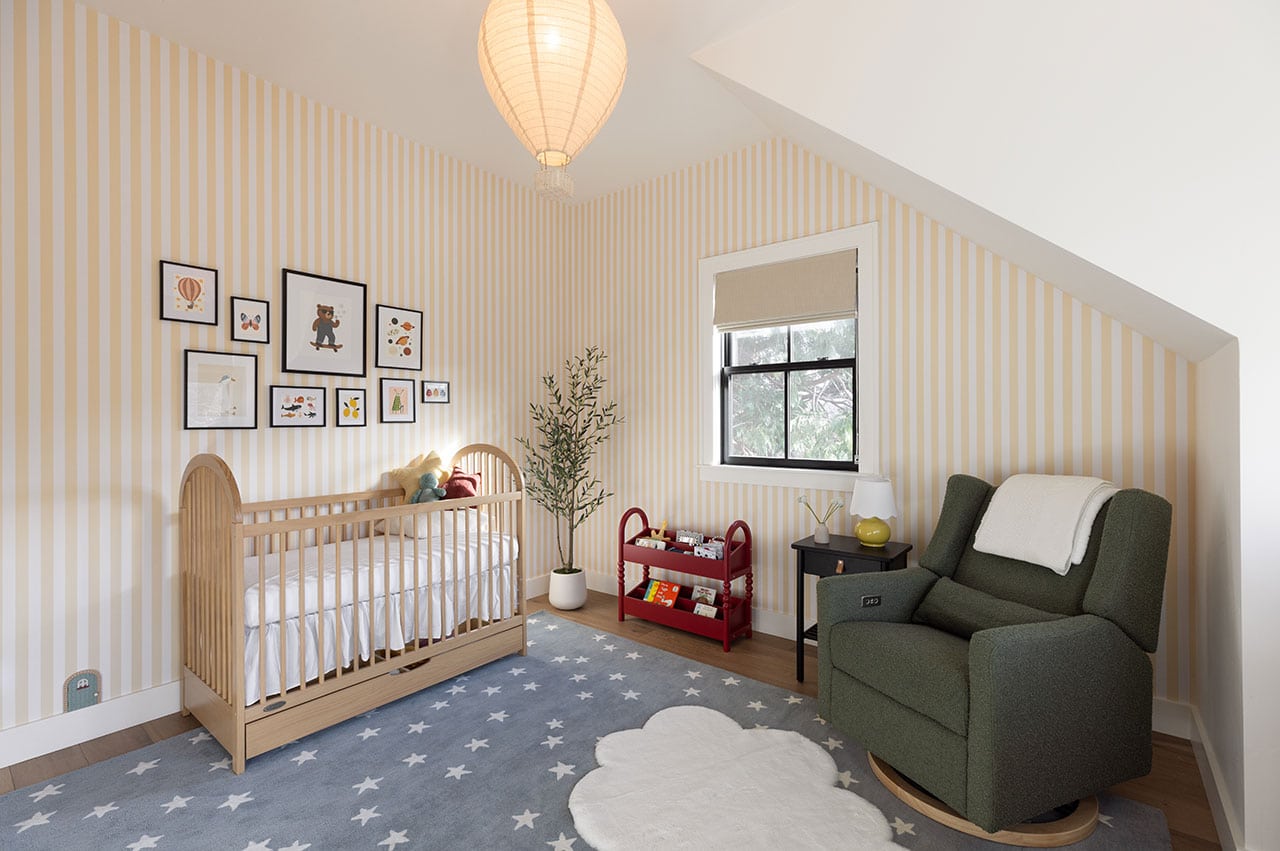 Nursery room in Deschutes River home