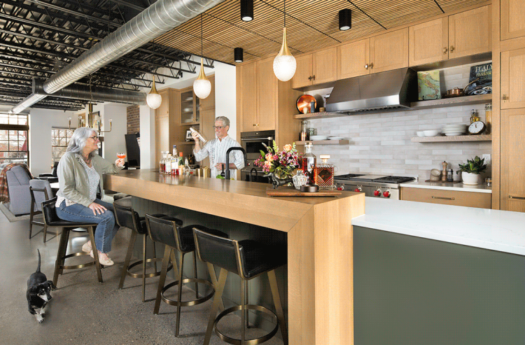 Inside a Downtown Bend Row House Designed for Walkable City Living