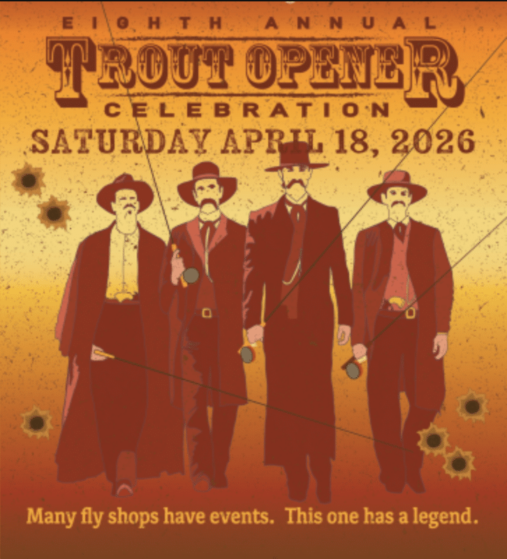 Trout opener at confluence fly shop