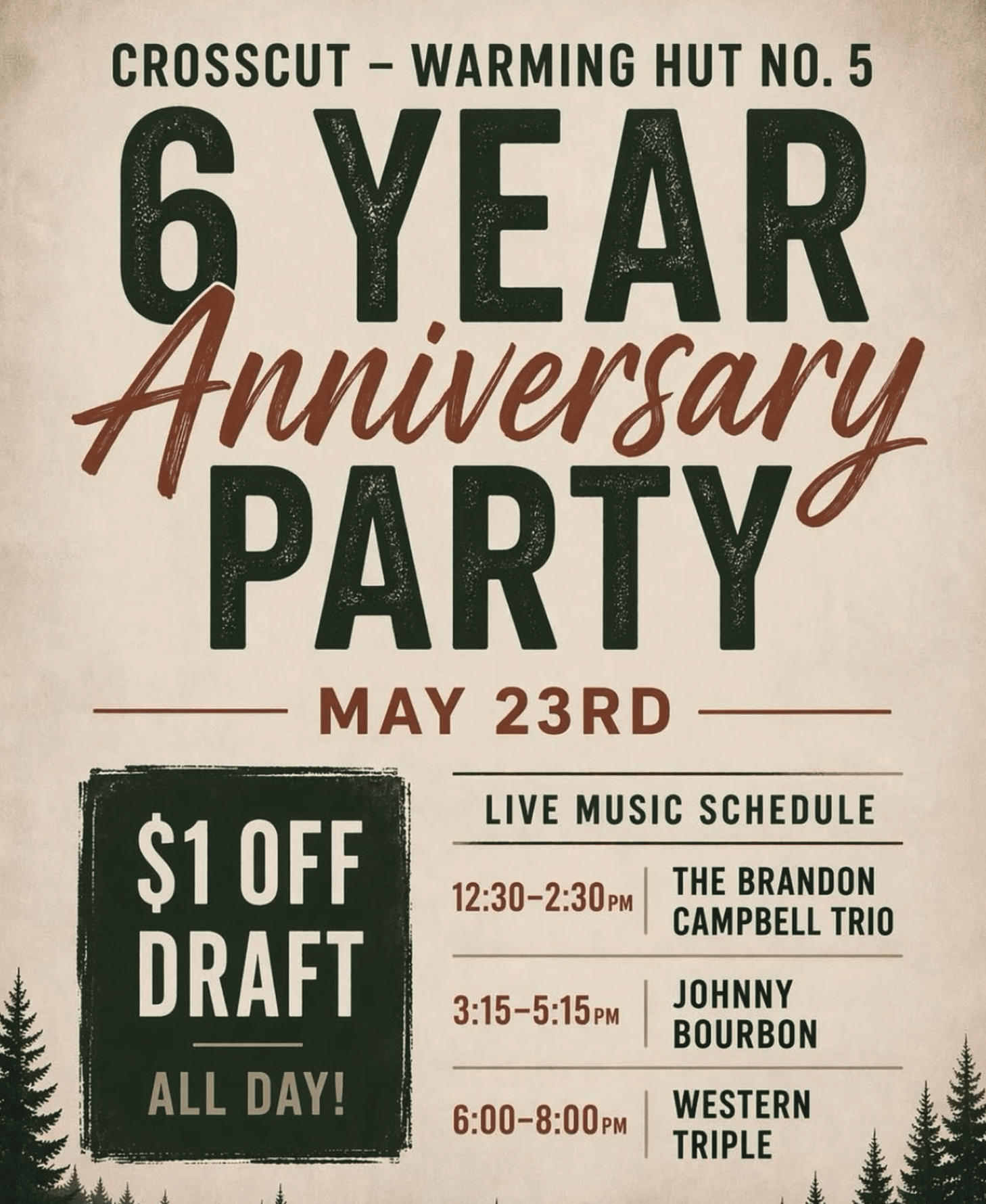 anniversary party crosscut