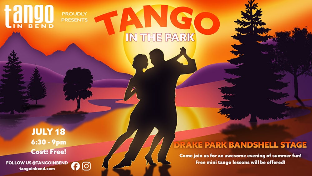 Tango in Drake Park in Bend Dance Poster