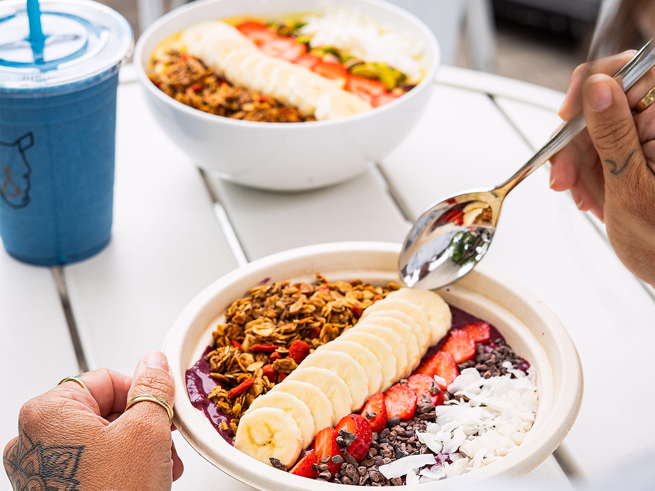 Acai bowl at Fix & Repeat in Bend