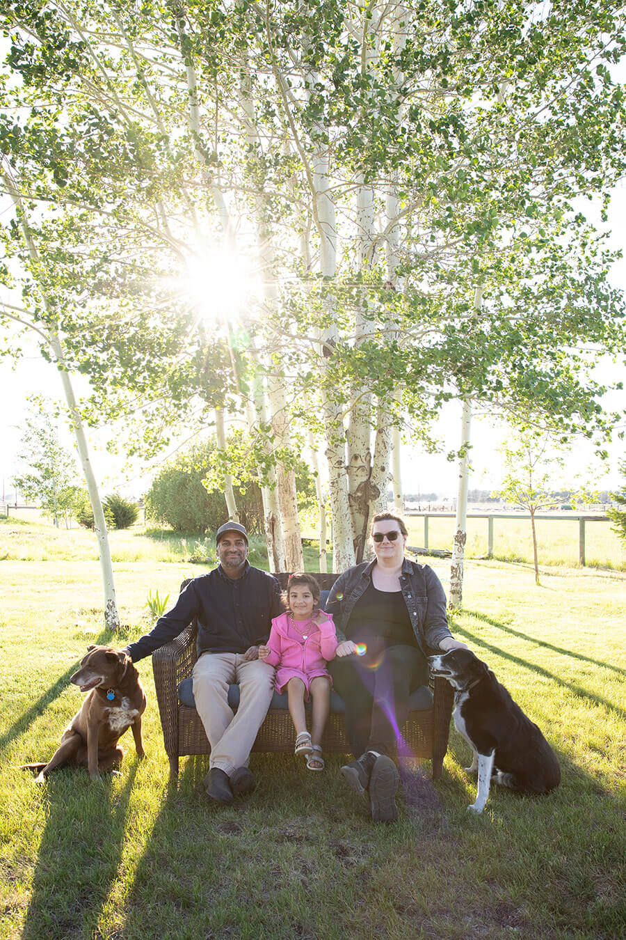 Cascade Mountain Pastures family photo