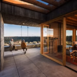 Inside a Hand-Built Concrete Home in Central Oregon