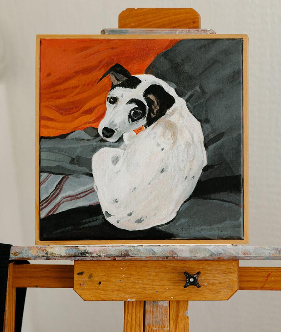 "Lil Annie" painting by Marlene Alexander