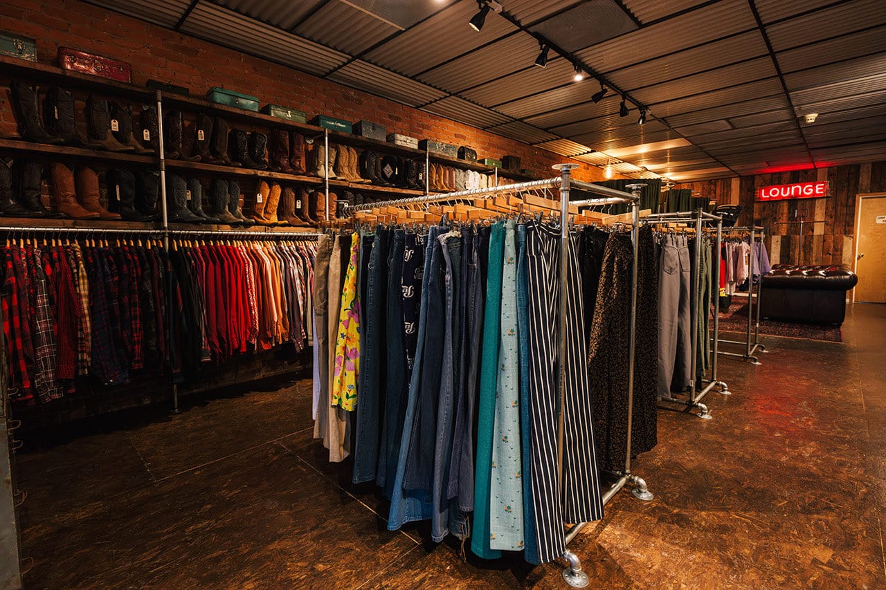 Inside the Old Boy Vintage store in Bend