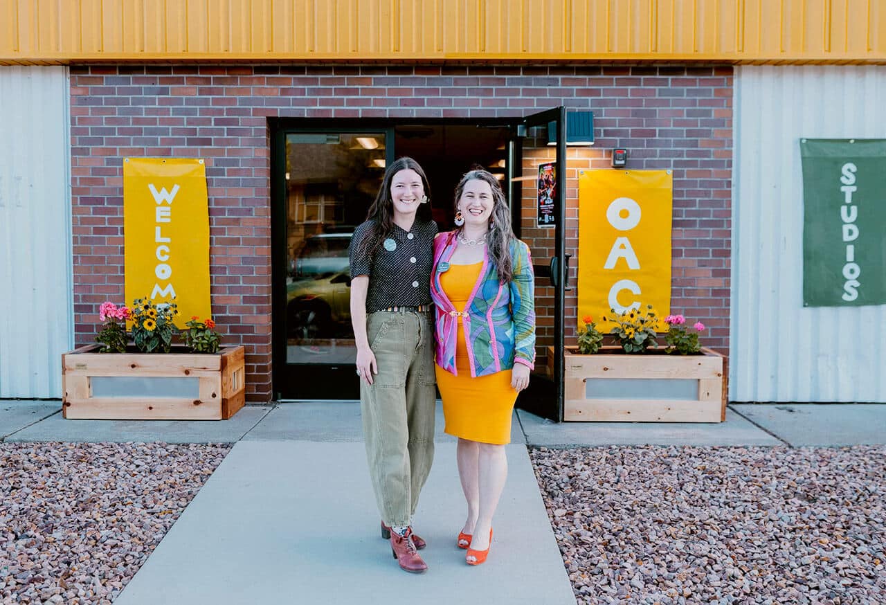 Maija Kellner-Rode and Claire Brislin