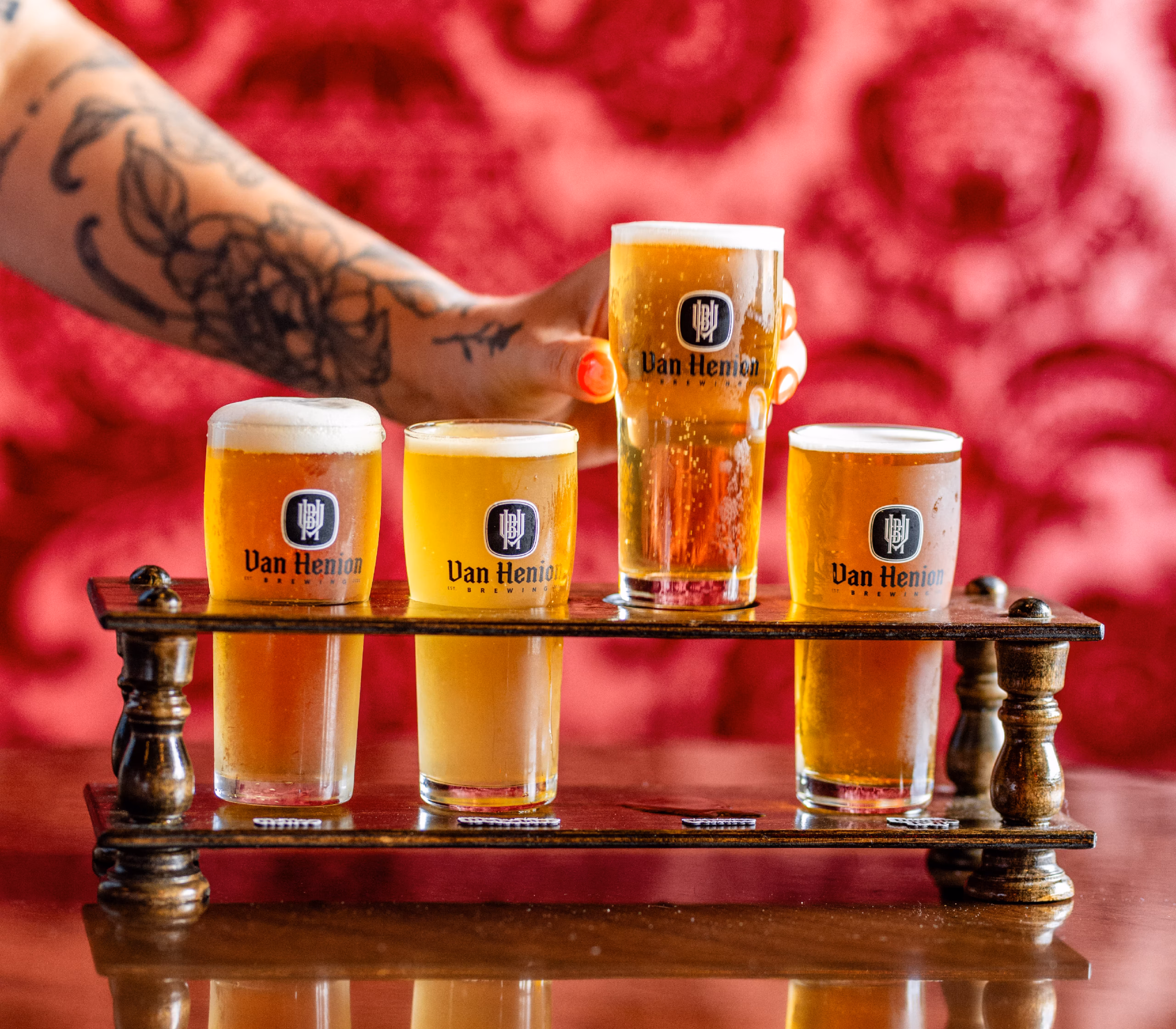 Van Henion beer flights