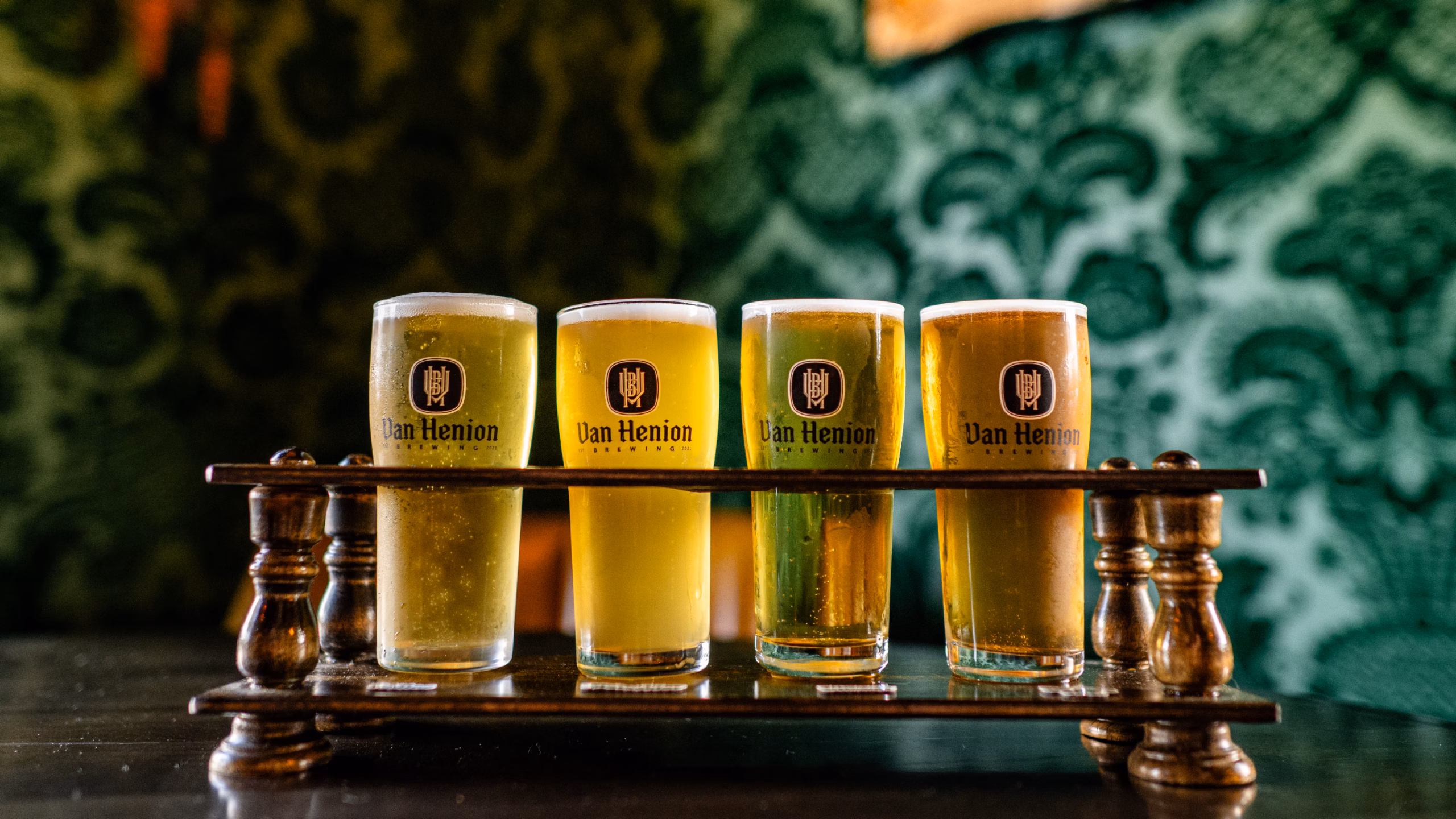Flights at Van Henion Brewing