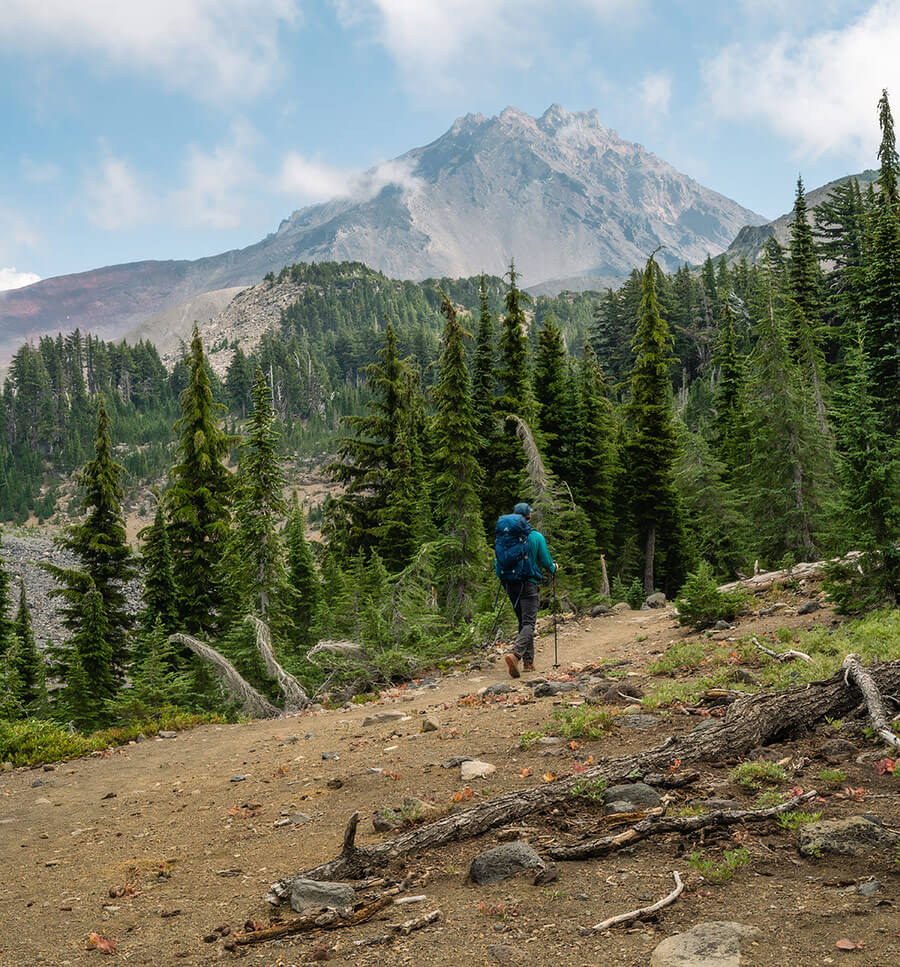 Hiking the PCT near Bend Oregon