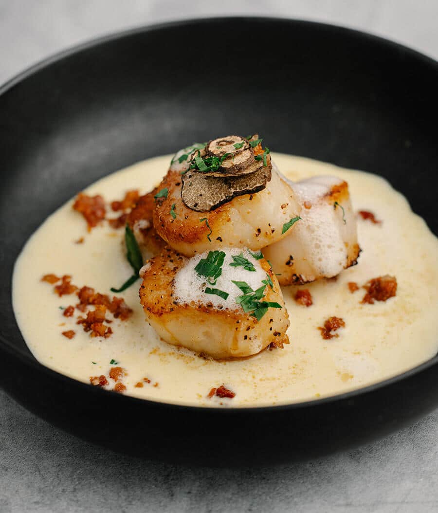 Scallops at Rosemary and Fox