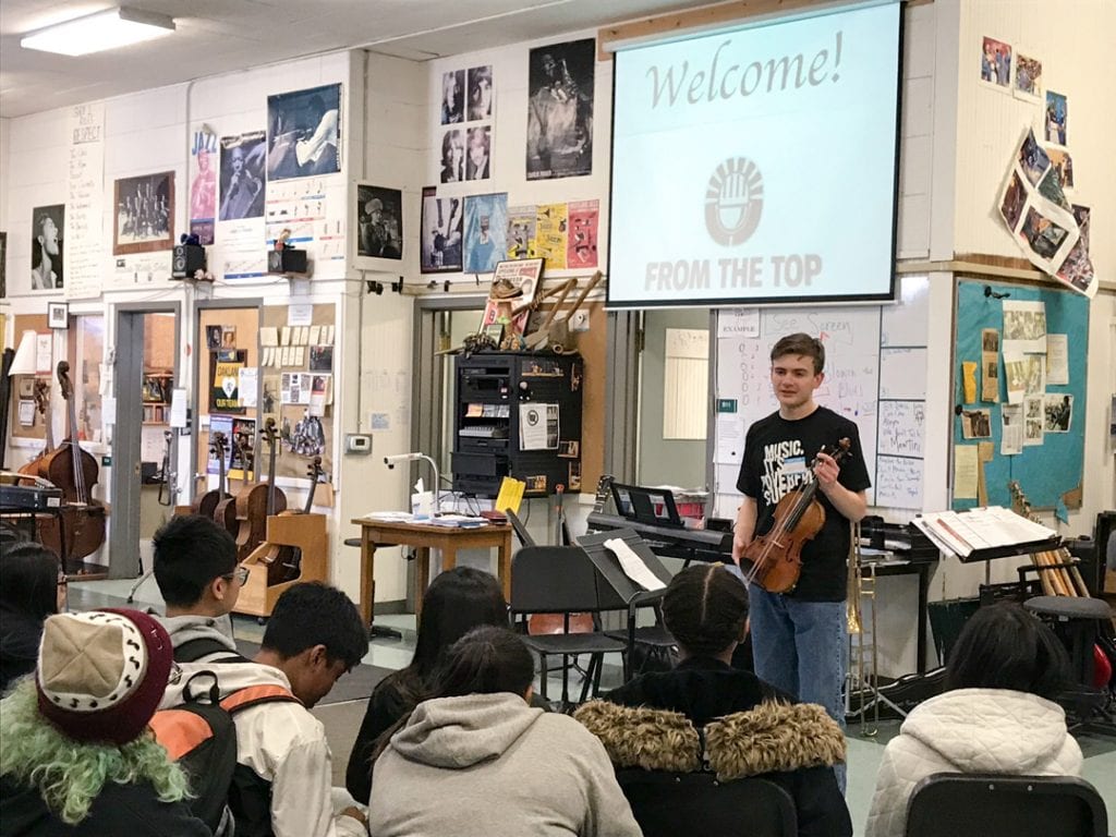 Violin Prodigy John Fawcett from Bend, Oregon