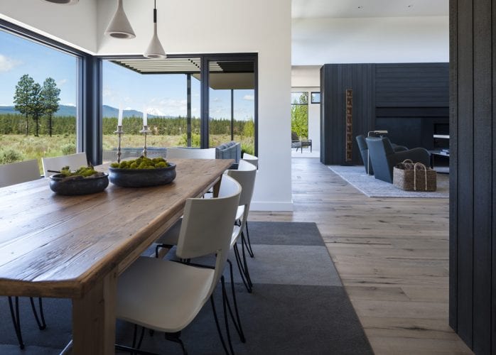 Modern home design and style in Bend, Oregon