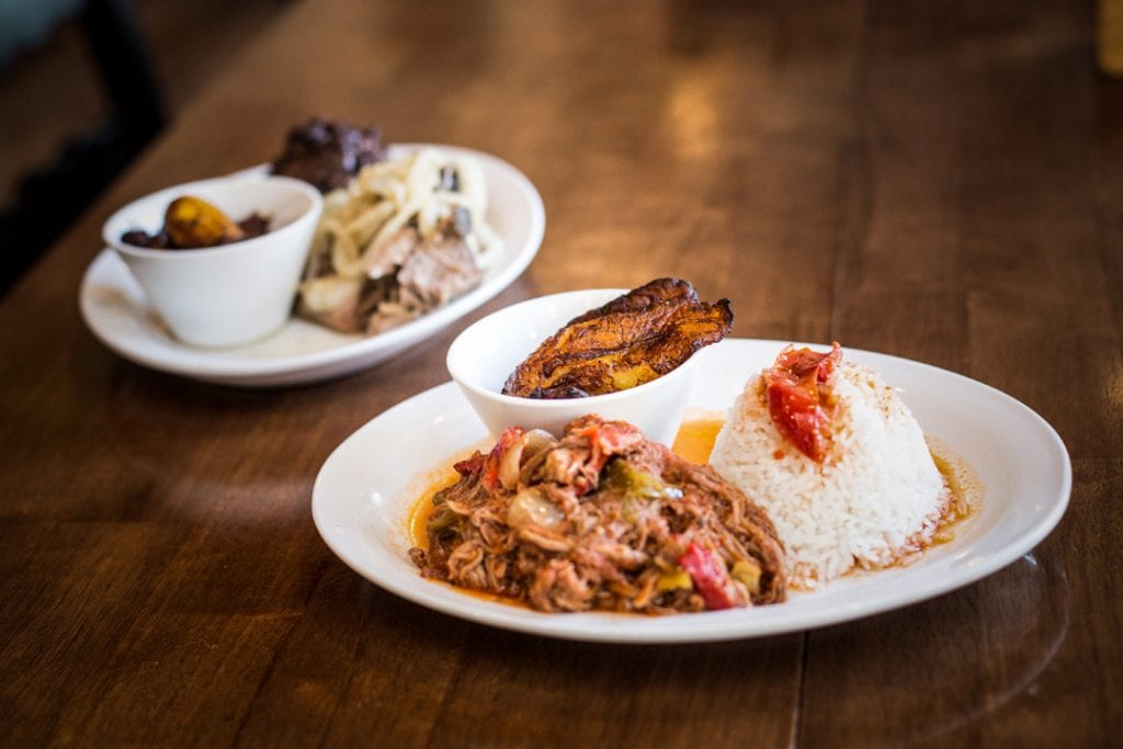 Cuban cuisine at Cuban Kitchen in Bend, Oregon